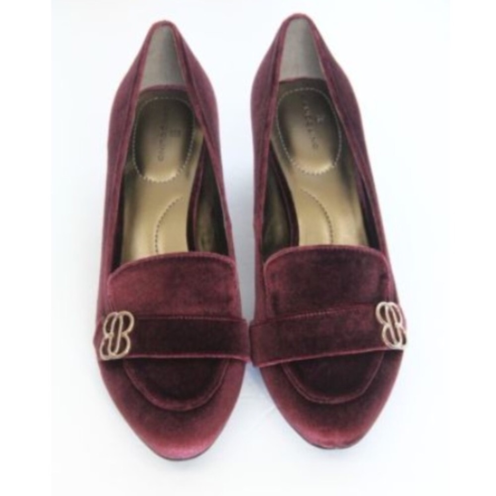 Bandolier Velvet Loafers